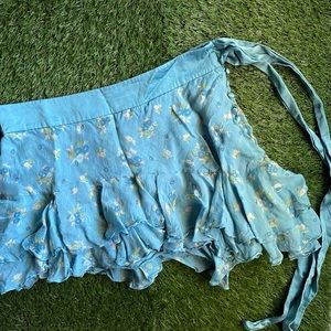 Blue Abercrombie & Fitch skirt